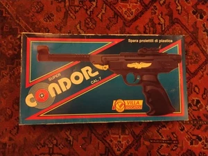 Pistola Giocattolo da Collezione Marca Condor Villa Giocattoli Scatole Anni 80 - Foto 1 di 8