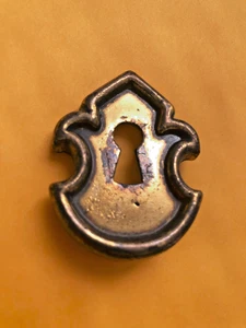 Vintage Fleur de Lis Faux Schlüsselloch SP-622 Kanada Kommode Schublade Dekoration Ziehen - Bild 1 von 6