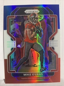2021 Panini Prizm Red White Blue Bonus Insert Rare Bucs Mike Evans - Picture 1 of 2