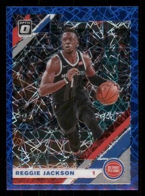2019-20 Donruss Optic Blue Velocity #106 Reggie Jackson - Image 1 of 2