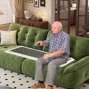 Tappetino riscaldante 59x20", tappetino riscaldante a infrarossi lontani, tappetino riscaldante per casa ufficio 110V - Foto 1 di 14