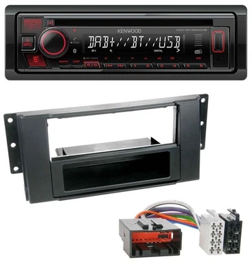Kenwood MP3 CD USB Bluetooth DAB Autoradio für Land Rover Freelander 2007-2010 - Bild 1 von 4
