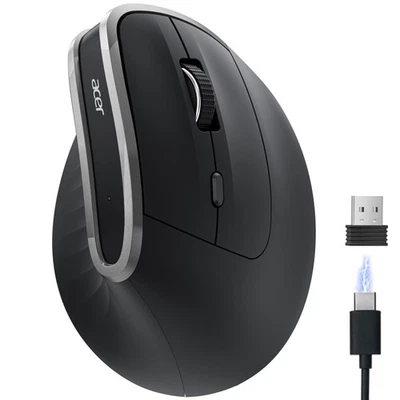 Ergonomic Mouse Wireless, Vertical Computer Mouse for Office, Ergo Mice Recha... - Image 1 of 4