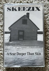 Sealed - SKEEZIX - A Scar Deeper than Skin CASSETTE 1997 Fresh Bacon FB003  MINT - Picture 1 of 3