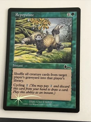 Urza's Legacy  MTG  FOIL  Repopulate   Magic - Image 1 of 2