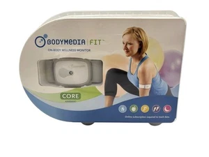 BodyMedia FIT Core Brazalete Calorie Wellness Monitor TOTALMENTE NUEVO Paquete Sellado - Imagen 1 de 9