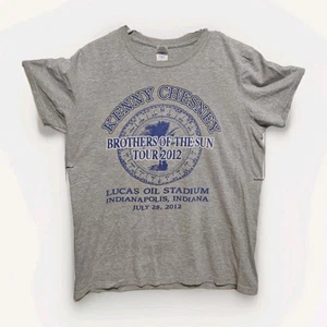 Kenny Chesney Brothers Of The Sun 2012 Tour Lucas Oil Stadium Medium T-shirt - Picture 1 of 10