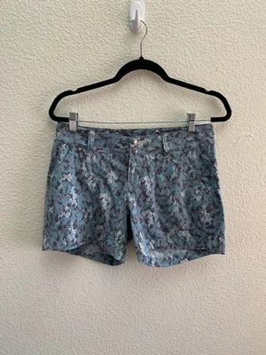 Pantalones Cortos Columbia Omni-Shield Camuflados Estampado Abstracto Talla 6 Senderismo Gorpcore Aire Libre Foto 1 de 4