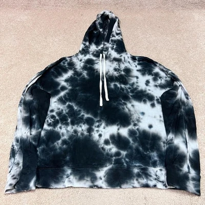 Sudadera con capucha Sundry para mujer azul blanco manga larga pulóver talla 3 Foto 1 de 4