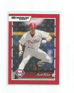 SCOTT ROLEN (Philadelphia Phillies) 2001 DONRUSS CARD #50 - Picture 1 of 1