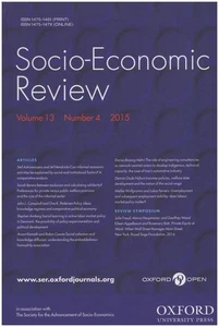 Socio-Economic Review (Volume 13, Number 4, October 2015) - Picture 1 of 2