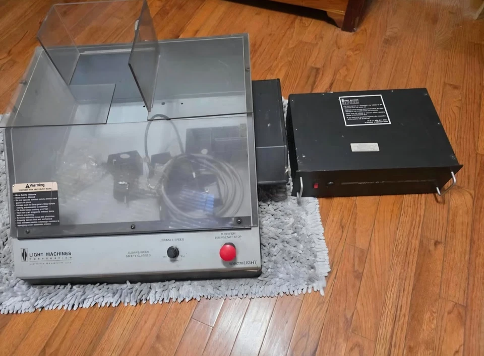 Sherline Mill Cnc Machining Enclosure With X Y Z Motors/ Controller For Parts - Image 1 of 4