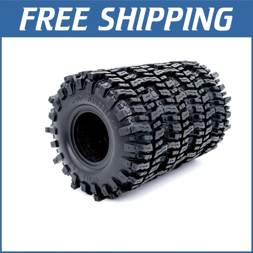 Upgrade Your 1/10 RC Crawler with 4pcs 1.9 Mud Slingers - 120mm Tire Excellence - Image 1 of 4