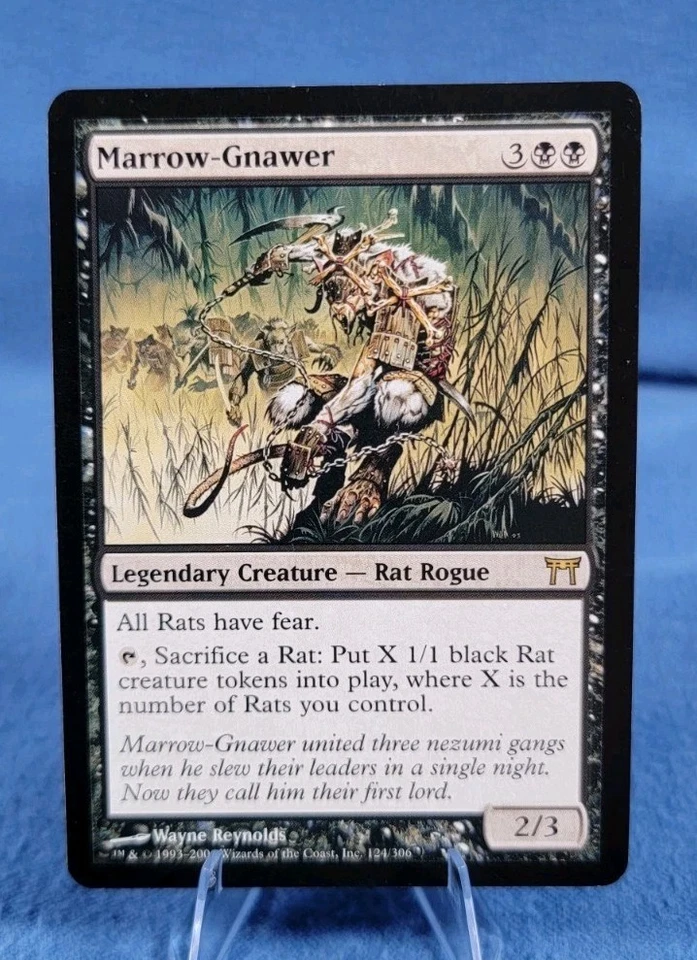 1x Marrow-Gnawer #124 (LP) Champions of Kamigawa CHK MTG Magic English Great! - Image 1 of 3