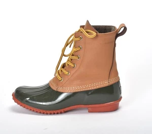 GH Bass & Company Harlequin Duck Boots/Olive Women's Size 9 - Picture 1 of 5
