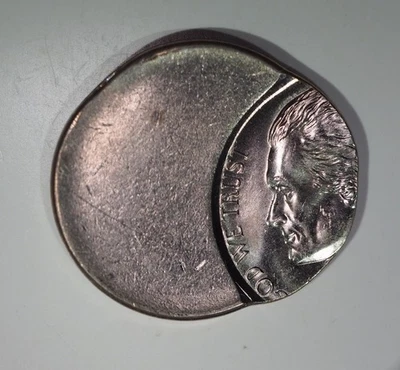 N/D,  Jefferson Nickel Way  Off Center, O/C, Mint Error, Gem BU - Image 1 of 3