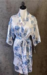 New Flora Nikrooz Women's Brenna Printed Floral Wrap Robe Size L - XL - Picture 1 of 6