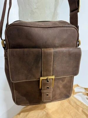 visconti mens leather bag - Image 1 of 4