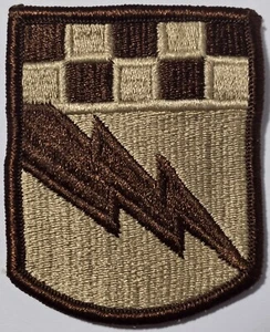 525th Military Intelligence Brigade embroidered patch US Army DESERT MILITARY - Picture 1 of 2