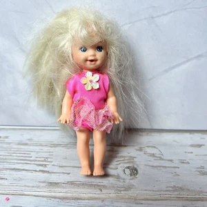 Vintage 1990’s Barbie’s Kid Sister Kelly With Pink Dress - Bild 1 von 8