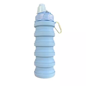 Royal Deluxe BLAU ausziehbare Silikon-Wasserflasche 16 Oz. - Bild 1 von 3