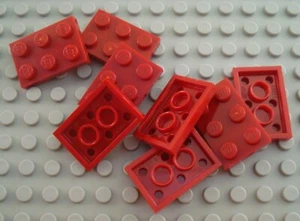 LEGO Lot of 8 Dark Red 2x3 Plate Pieces - Picture 1 of 1