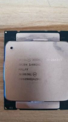 Intel Xeon E5-2643 v3 3.4 GHz 20MB SR204 LGA 2011-3 B US SELLER - Image 1 of 2