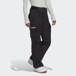 Pantalones de nieve Adidas Terrex de 3 capas de nailon postconsumo para mujer talla M negros HH9057 - Imagen 1 de 24