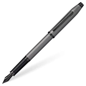Cross Century II Fountain Pen Gunmetal New in Box $180 BIRTHDAY LAWYER DAD Gift - Picture 1 of 1