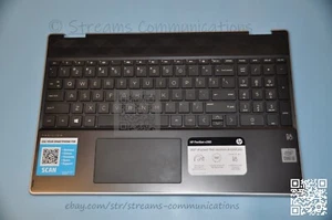 Apoyamanos para portátil HP 15-DQ 15-dq1052nr 15-dq0953cl 15-dq1070cl 15-dq1xxx + teclado - Imagen 1 de 10