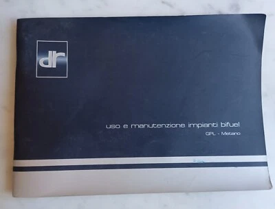 DR Libretto Uso E Manutenzione Impianti Bifuel GPL Metano dr1 dr2 dr3 dr5 Italia - Immagine 1 di 4
