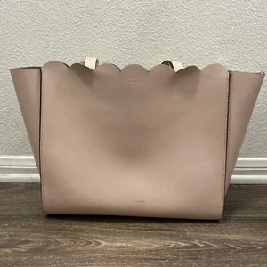 Kate Spade Magnolia Street Mina Warm Vellum/ Metallic Blush Leather Tote - Blush - Picture 1 of 19