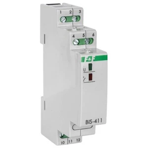 elektronischer Stromstoßschalter Schließer für Reiheneinbau BIS-411 230V 10A F&F - Picture 1 of 3