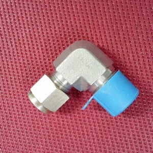 Brennan® 3/8 Rohr Außendurchmesser x 3/8 NPT Außenrohr 90° Bogenverbinder 316 Edelstahl - Bild 1 von 4