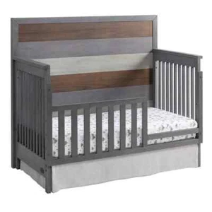 Gray Soho Baby Cascade Crib Guard Rail Kit 🐦🔥 - Picture 1 of 3