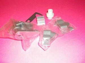 HI-TECH ACCORDION HURRICANE SHUTTER LOCK (2 KEYS) SILVER/GRAY COLOR - Picture 1 of 3