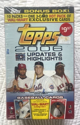 2006 Topps Updates and Highlights Bonus Box Walmart Exclusive - Series 1&2 - Image 1 of 4