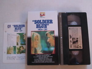SOLDIER BLUE Ralph Nelson Candice Bergen japanese movie VHS japan 