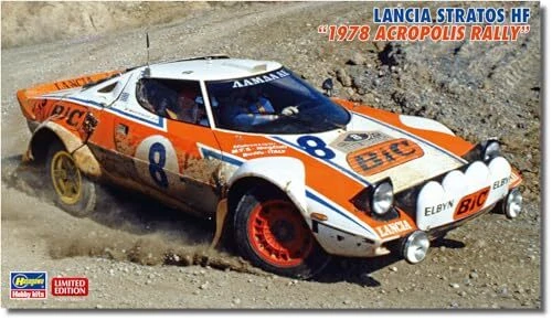 Hasegawa 1/24 Lancia Stratos HF 1978 Acropolis Rally Plastic Model 20692 F/S