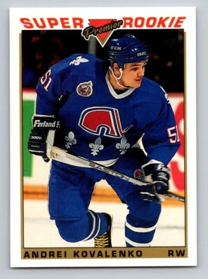 ANDREI KOVALENKO 1993-94 Topps Premier Super Rookie #124 - Image 1 of 2
