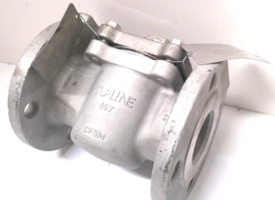 Tufline Plug Valve 2" 150 RF Flanged 316SS 067MD - Image 1 of 4