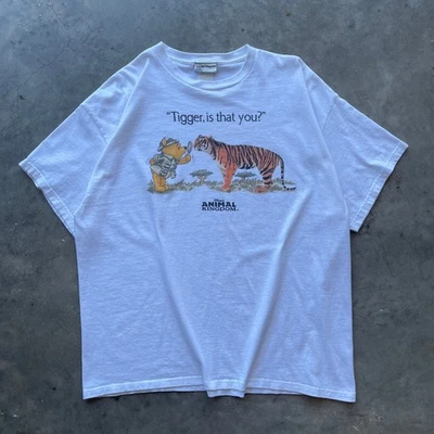 Retro 90s WINNIE THE P00H ''Tigger Is That You?" Promo Unisex Tee S-5XL - Image 1 of 4