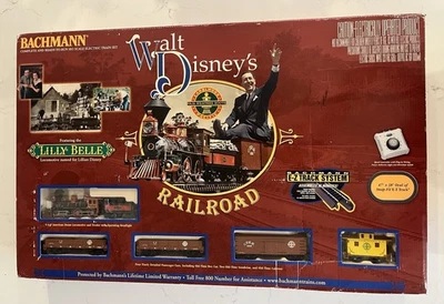 Bachman HO Walt Disney's Railroad Disneyland Exclusive Set Lilly Belle Loco - Image 1 of 4