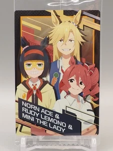 Norn Ace Uma Musume No.04 Cinderella GRAY Trading Card Bandai Japan S720 - Picture 1 of 6