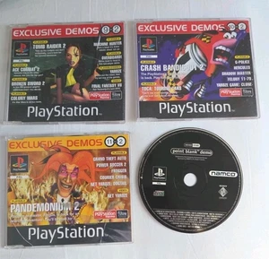 Offizielles UK PlayStation Magazin PS1 Demo Discs 9, 10, 11 Vol 2 plus Punkt leer - Bild 1 von 3