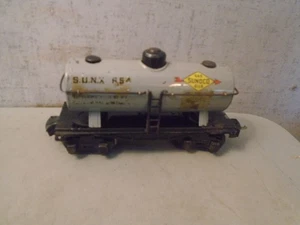Lionel Late Version 654 Sunoco Kesselwagen Aufkleber Verlust sauber kein Rost - Bild 1 von 3