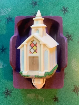 Ibis & Orchid Design Flowers of Light Nightlight Chapel Church Unused - Image 1 of 4