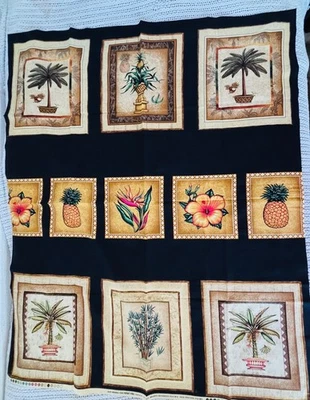 Telas Dan Morris para Michael Miller estampado de palmeras en maceta 1 yarda Foto 1 de 4