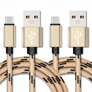 2X 3FT USB Type C Fast Charging Cable For Samsung Galaxy S8 S9 S10 Plus Note 8 9 - Picture 1 of 10