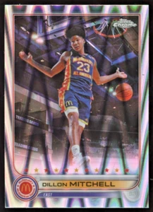 DILLON MITCHELL 2022 Topps Chrome McDonald's All-American Wave #53 - Picture 1 of 2